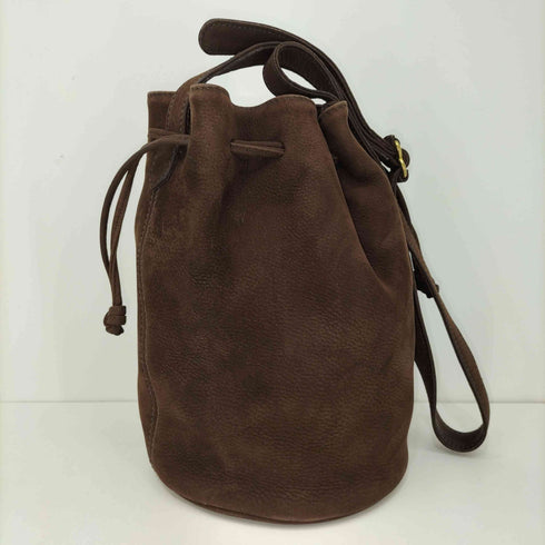 コーチ COACH 90-00s USA製 ドローストリング スエードレザー バケットバッグ レディース