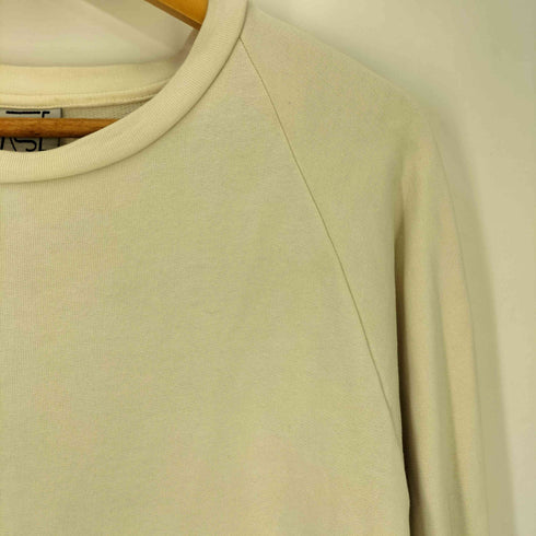 ベースレンジ BASERANGE ポルトガル製 ラグラン ブランク クルーネックスウェット レディース import:M