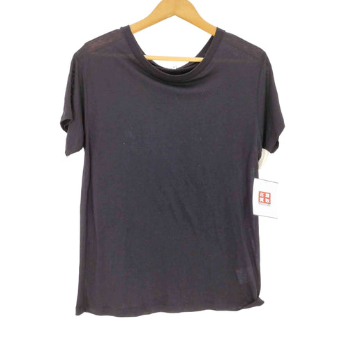 ベースレンジ BASERANGE ポルトガル製 バンブー100% シアー 半袖Tシャツ レディース import:XS