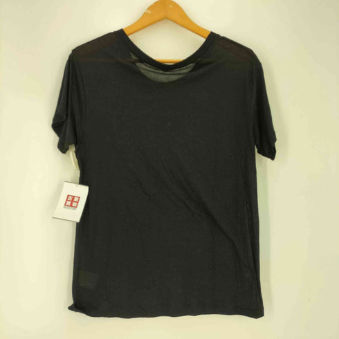 ベースレンジ BASERANGE ポルトガル製 バンブー100% シアー 半袖Tシャツ レディース import:XS
