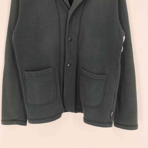 ステューシー Stussy 00S GEAR 裏起毛 センターステッチ スウェット テーラードジャケット メンズ import:L