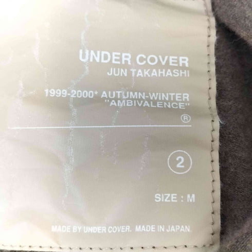 アンダーカバー UNDERCOVER 99AW AMBIVALENCE期 レイヤードニットドッキングカットソー メンズ JPN:M