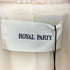 ロイヤルパーティー ROYAL PARTY ショールカラー ツイード コート レディース JPN:S