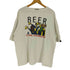 パンクドランカーズ PUNK DRUNKERS BEER キャラクター ビール プリント S/S クルーネック Tシャツ メンズ