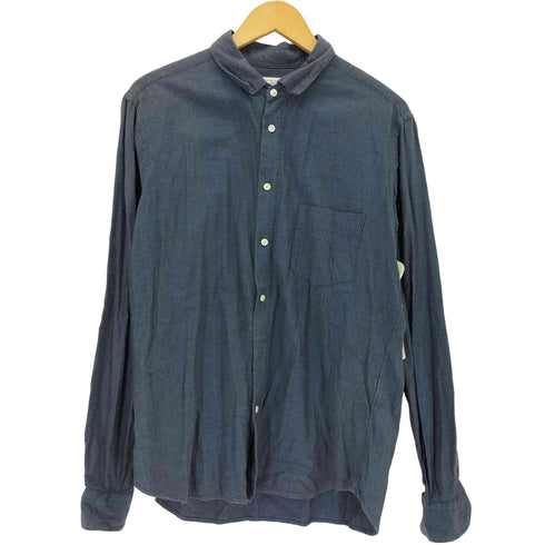 ビューティーアンドユースユナイテッドアローズ BEAUTY & YOUTH UNITED ARROWS コットン シルク レギュラーカラー スリム シャツ メンズ JPN:L