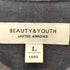ビューティーアンドユースユナイテッドアローズ BEAUTY & YOUTH UNITED ARROWS コットン シルク レギュラーカラー スリム シャツ メンズ JPN:L