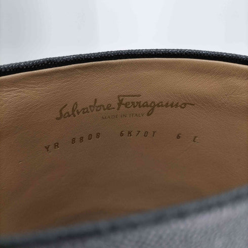 サルヴァトーレフェラガモ Salvatore Ferragamo FLAVIUS ロング ヒールブーツ 23.5cm相当 レディース 6
