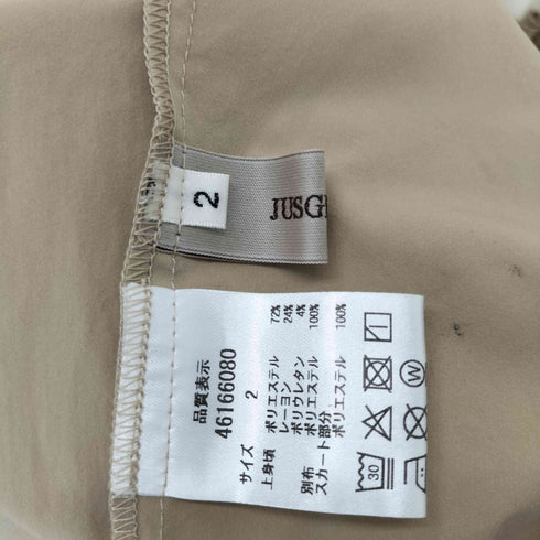ジャスグリッティー JUSGLITTY ヘンリードロストワンピース レディース 2