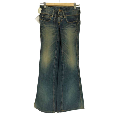 サムシング SOMETHING Y2K フレア デニム パンツ レディース 25×30