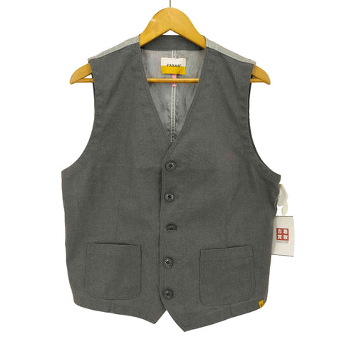 ファーラー FARAH 別注 ストライプ 柄 ベスト メンズ JPN:XL