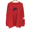 ナイキ NIKE 00S スウッシュ刺繍 裏起毛 L/S クルーネックスウェット メンズ import:XL