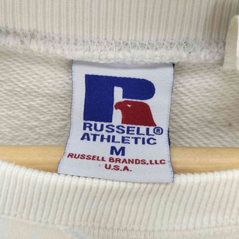 ラッセルアスレチック RUSSELL ATHLETIC USA製 裾ドローコード クルーネックスウェット メンズ JPN:M