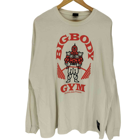 アニメ ジム コラボ キャラクタープリント L/S クルーネックTシャツ メンズ JPN:L
