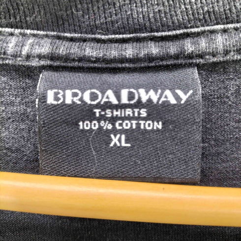 ブロードウェイ BROADWAY バンド Tシャツ バンT プリント ボックス シルエット メンズ import:XL
