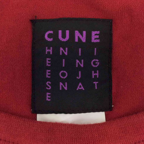 キューン CUNE 背中にウサギがたくさん半袖カットソー メンズ JPN:2