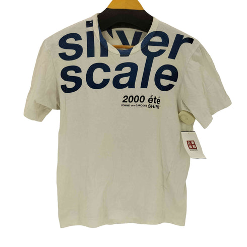 コムデギャルソン COMME des GARCONS SILVER SCALE クルーネックTシャツ メンズ