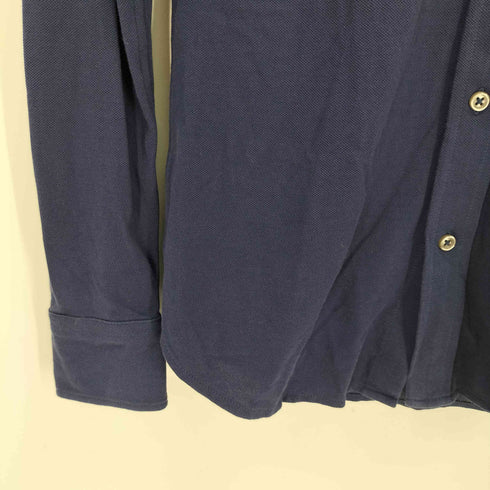 ラルフローレン RALPH LAUREN ポニー刺しゅう 鹿の子 knit oxford ニットオックスフォード シャツ レディース JPN:S