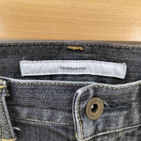 フレームワーク FRAMeWORK デニムストレートパンツ2 レディース 34