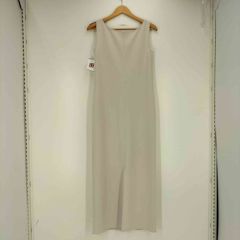 ノーブル Noble 25ss【洗える】ニットライクジョーゼット2wayワンピース レディース JPN:38