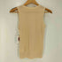 クラネ CLANE SLEEVELESS SHEER KNIT TOPS スリーブレスシアニットトップス レディース JPN:1