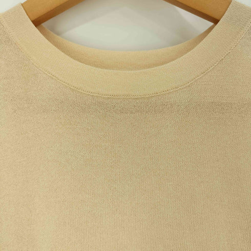 クラネ CLANE SLEEVELESS SHEER KNIT TOPS スリーブレスシアニットトップス レディース JPN:1