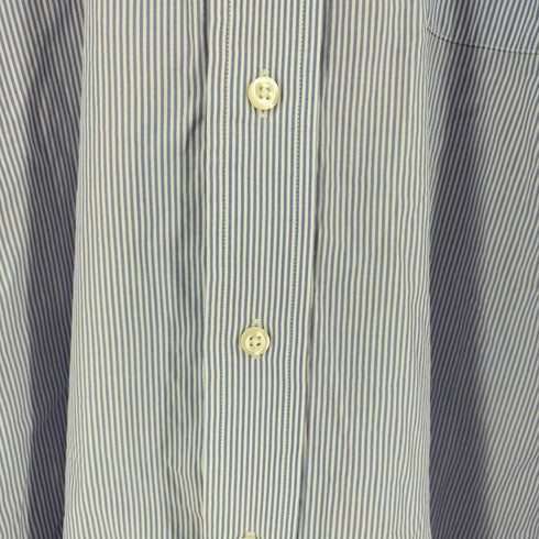 トミーヒルフィガー TOMMY HILFIGER 00s ストライプ レギュラーカラーシャツ メンズ XL