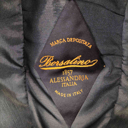 ボルサリーノ Borsalino イタリア製 ウール中折れハット メンズ