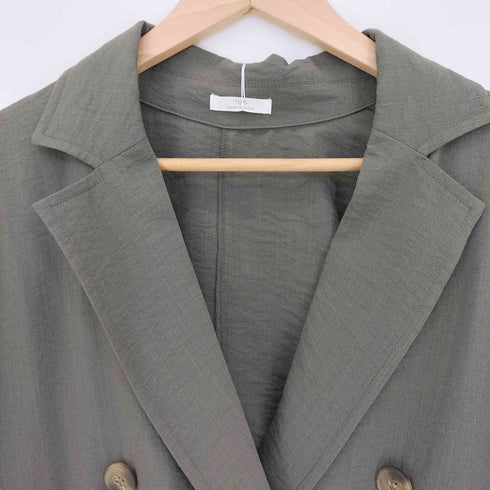 アイテムズアーバンリサーチ ITEMS URBAN RESEARCH 24ss リネンライクジャケット レディース FREE