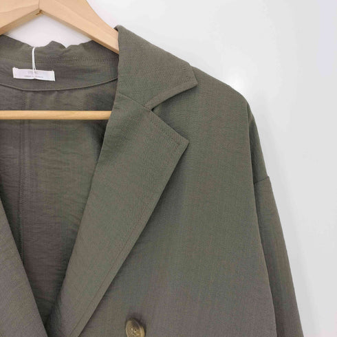 アイテムズアーバンリサーチ ITEMS URBAN RESEARCH 24ss リネンライクジャケット レディース FREE
