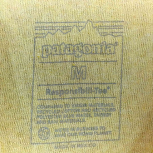 パタゴニア patagonia 24SS P-6ロゴ レスポンシビリティーTシャツ メンズ M