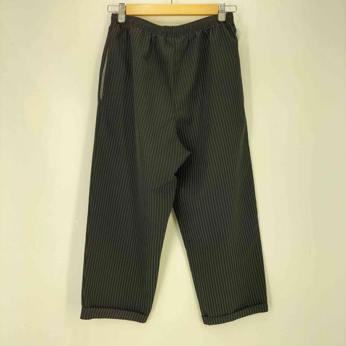 PINSTRIPE PETITES USA製 レーヨン混 ピンストライプ イージーパンツ メンズ