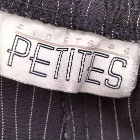 PINSTRIPE PETITES USA製 レーヨン混 ピンストライプ イージーパンツ メンズ