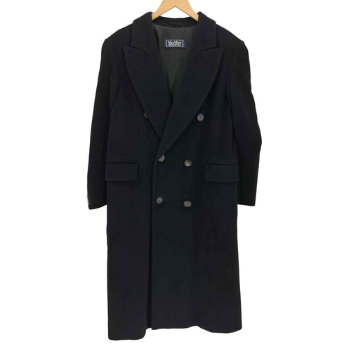 マックスマーラウィーケンドライン Max Mara WEEKEND LINE イタリア製 ダブルブレスト バージンウール コート メンズ UK:40