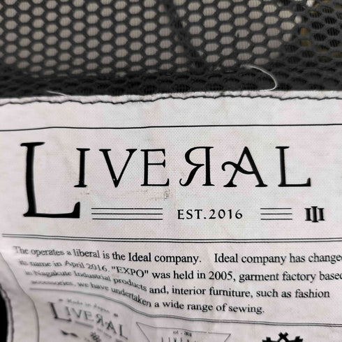 LIVERAL L4008 Enjyu 2 メッシュ 巾着 ショルダーバック メンズ