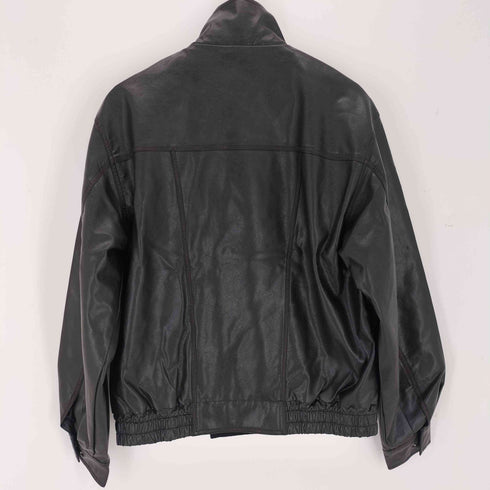パラノイド PARANOID 25AW フェイクレザー ジップブルゾン スタンドカラージャケット メンズ JPN:M