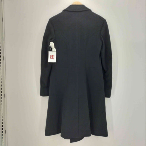 ジルサンダー JIL SANDER イタリア製 ダブルブレスト アンゴラ チェスター コート レディース DE:34