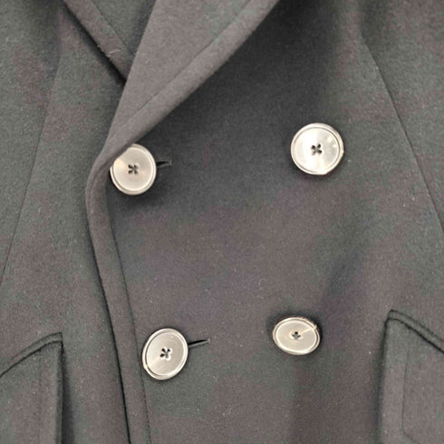 ジルサンダー JIL SANDER イタリア製 ダブルブレスト アンゴラ チェスター コート レディース DE:34