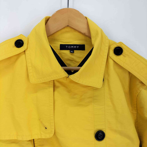 トミー TOMMY コットンナイロン ハーフ トレンチコート メンズ import:XL