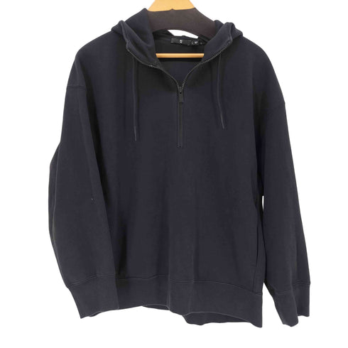ユニクロプラスジェイ UNIQLO+J ドライスウェットハーフジップパーカ メンズ L