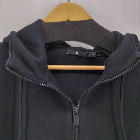 ユニクロプラスジェイ UNIQLO+J ドライスウェットハーフジップパーカ メンズ L