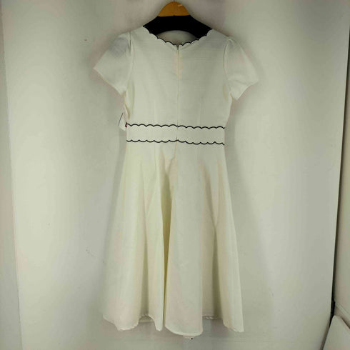 トッコクローゼット tocco closet スカラップ刺繍サマーツイードワンピース レディース JPN:M