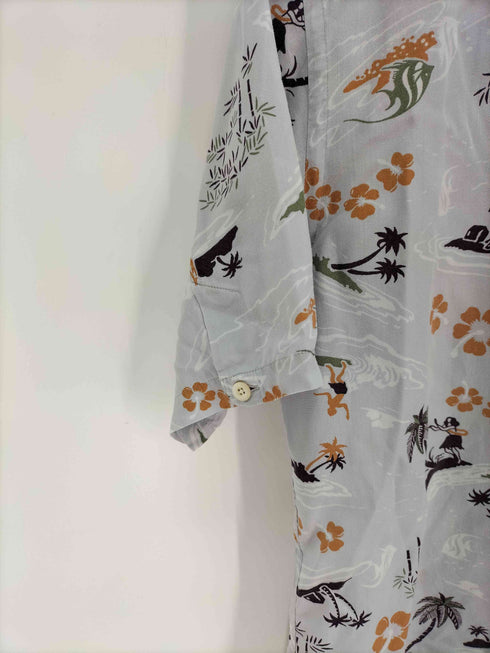 ビューティーアンドユースユナイテッドアローズ BEAUTY & YOUTH UNITED ARROWS サーファー柄 アロハシャツ メンズ JPN:M