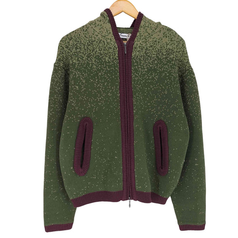 パラノイド PARANOID 25AW GRADATION ZIP KNIT HOODIE YUKIY メンズ S