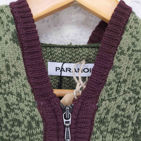 パラノイド PARANOID 25AW GRADATION ZIP KNIT HOODIE YUKIY メンズ S