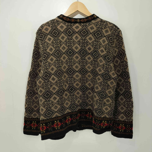 TELLURIDE CLOTHING ノルディック チロリアン ウール カーディガン レディース JPN:L