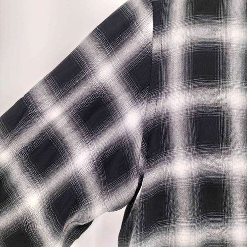 マッキントッシュ Mackintosh レーヨンオンブレチェックシャツ メンズ LL