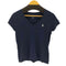 ポロラルフローレン POLO RALPH LAUREN フロントロゴ Vネック Tシャツ レディース JPN:XS