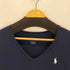 ポロラルフローレン POLO RALPH LAUREN フロントロゴ Vネック Tシャツ レディース JPN:XS