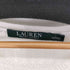 ローレンラルフローレン LAUREN RALPH LAUREN インナーキャミ ニット レース 半袖 カットソー レディース import:L