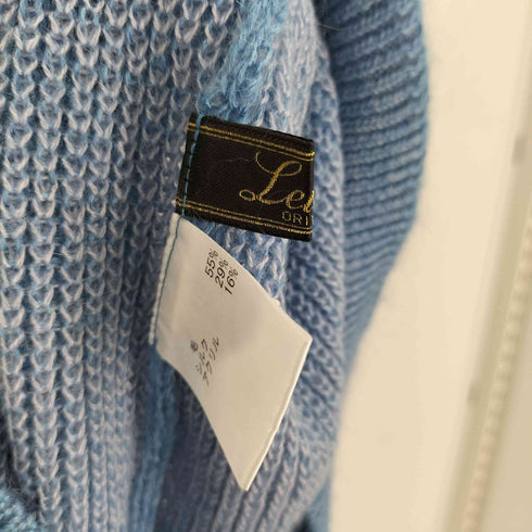 レリアン Leilian シルク混 編み込み ニットセーター レディース JPN:9号